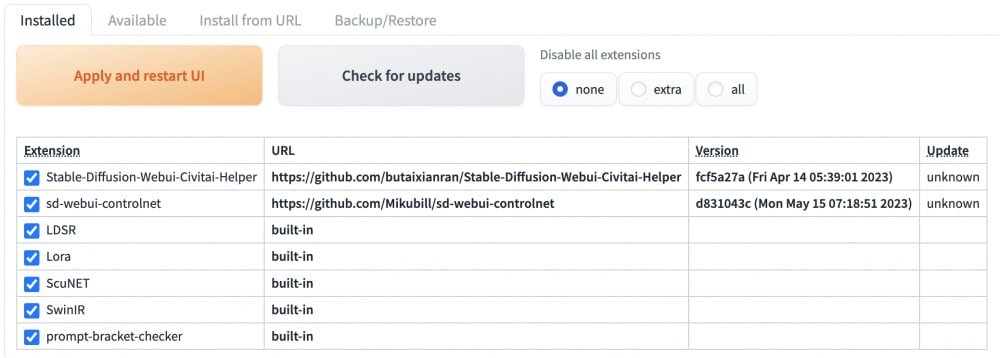ControlNetを使ってみる